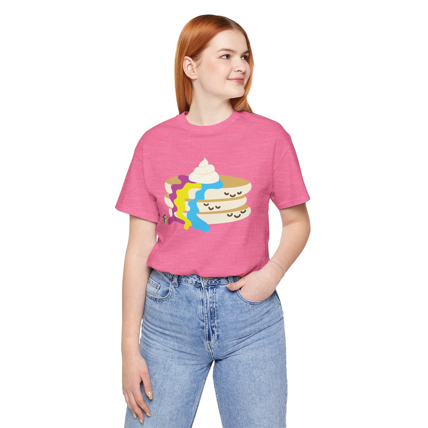 Pancakes Pansexual Pride Unisex Tshirt