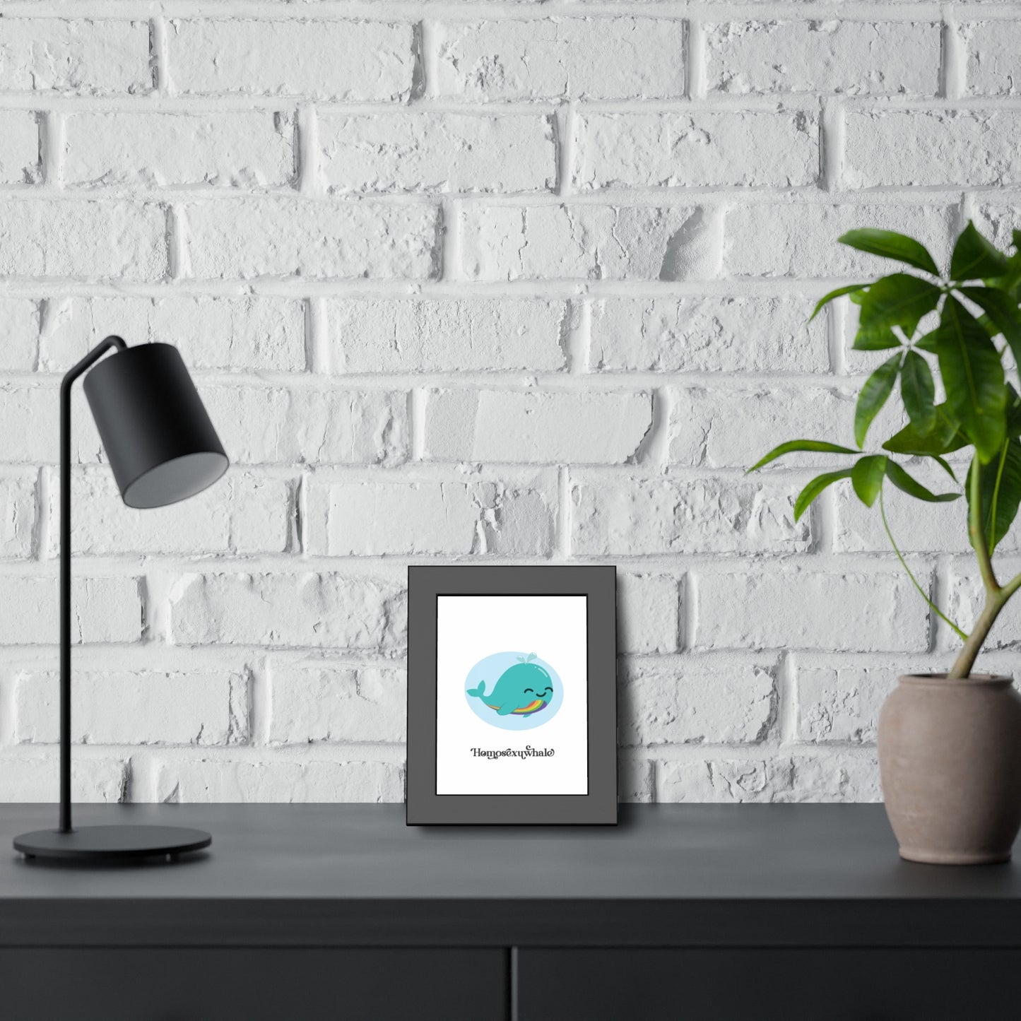 Homosexuwhale Pride Art Print