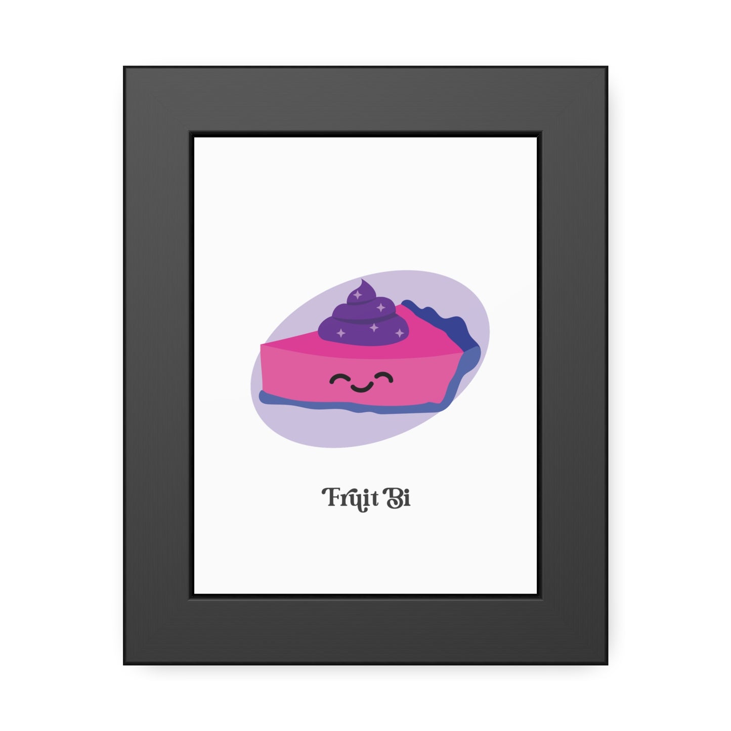Fruit Bi Bisexual Pride Art Print