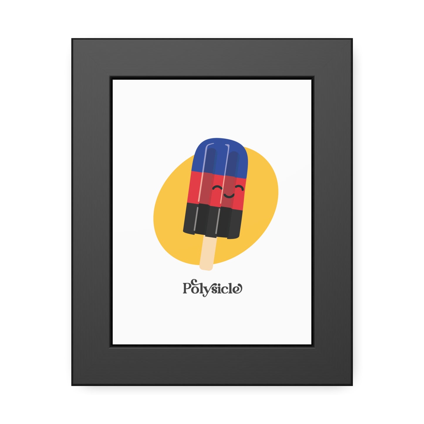 Polysicle Polyamorous Pride Art Print