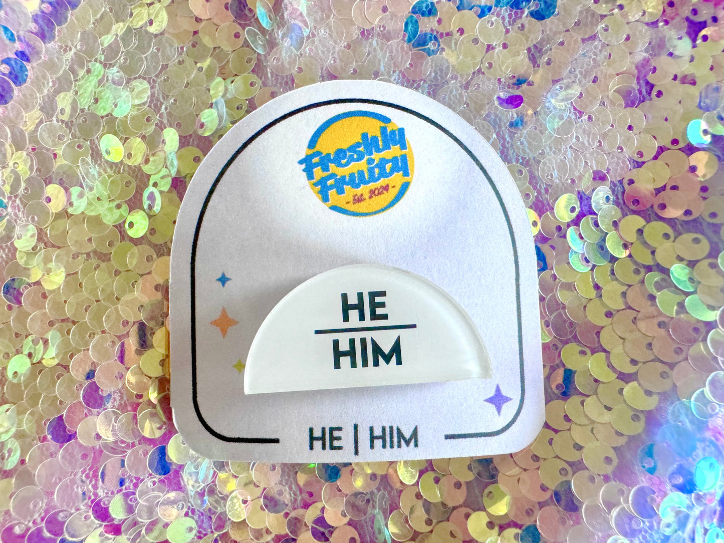 PrideNoun Pins - Pronouns