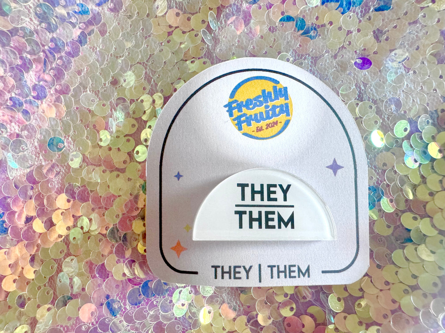 PrideNoun Pins - Pronouns