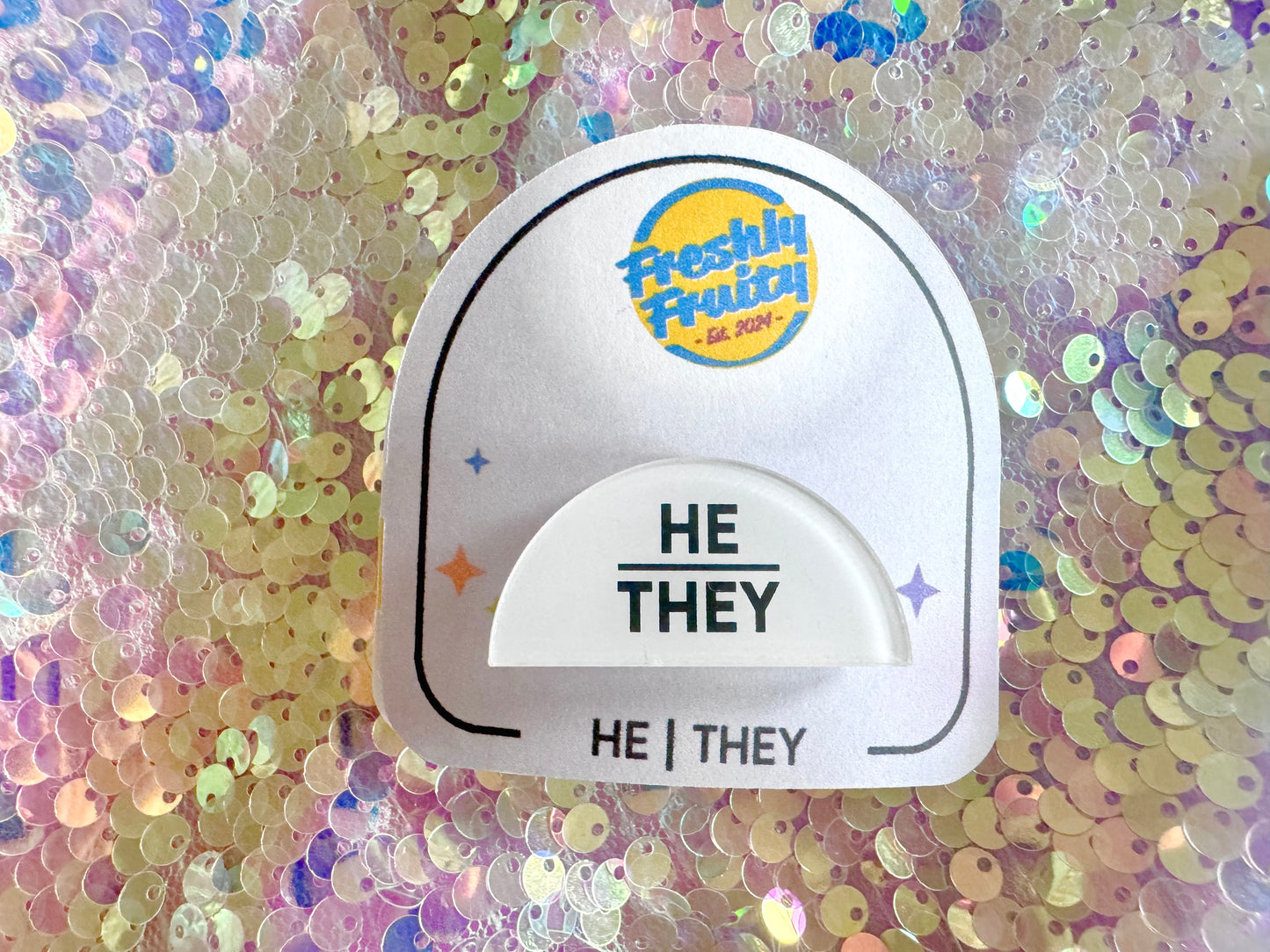 PrideNoun Pins - Pronouns