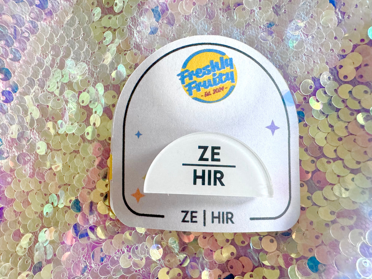 PrideNoun Pins - Pronouns