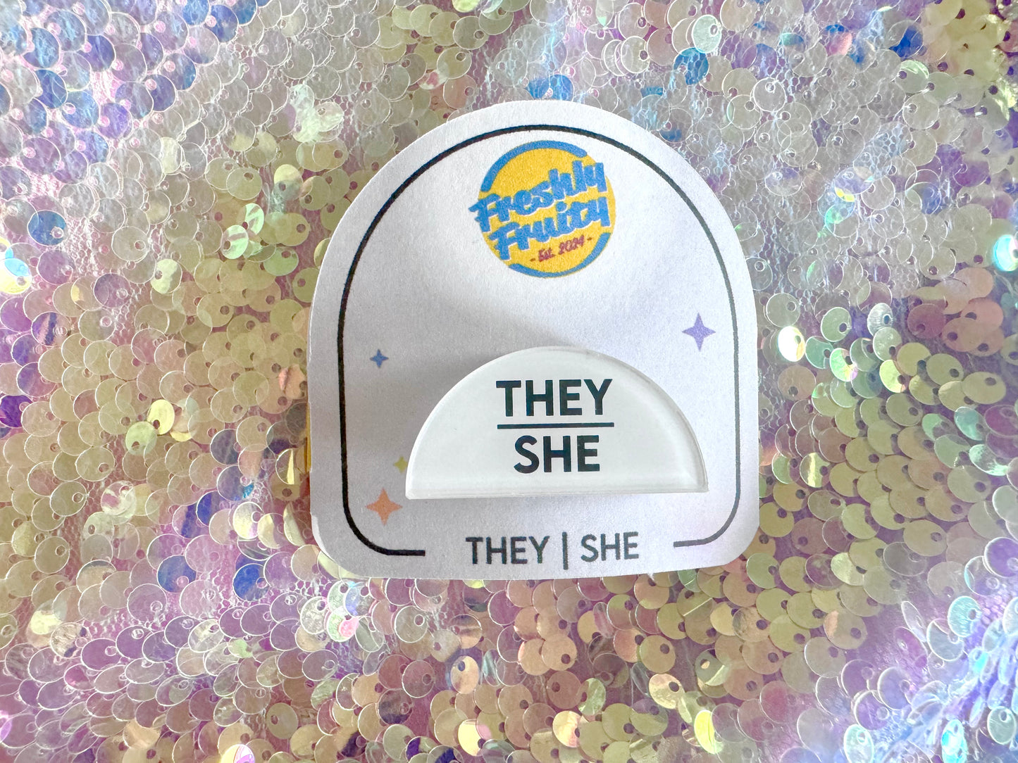 PrideNoun Pins - Pronouns