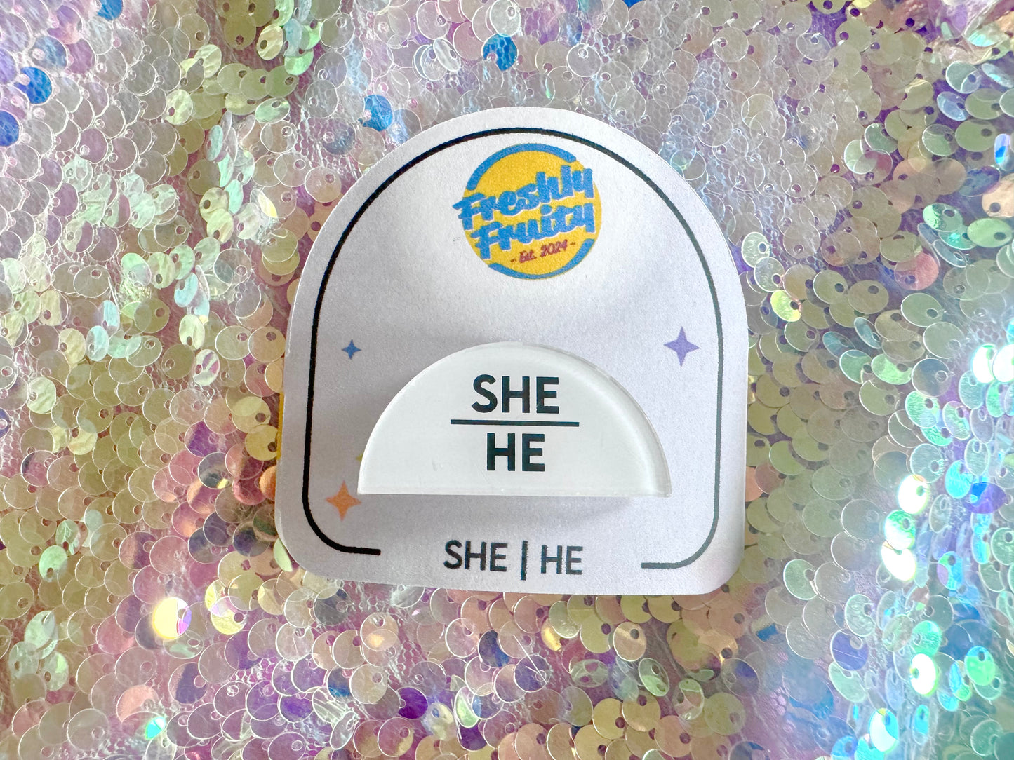 PrideNoun Pins - Pronouns