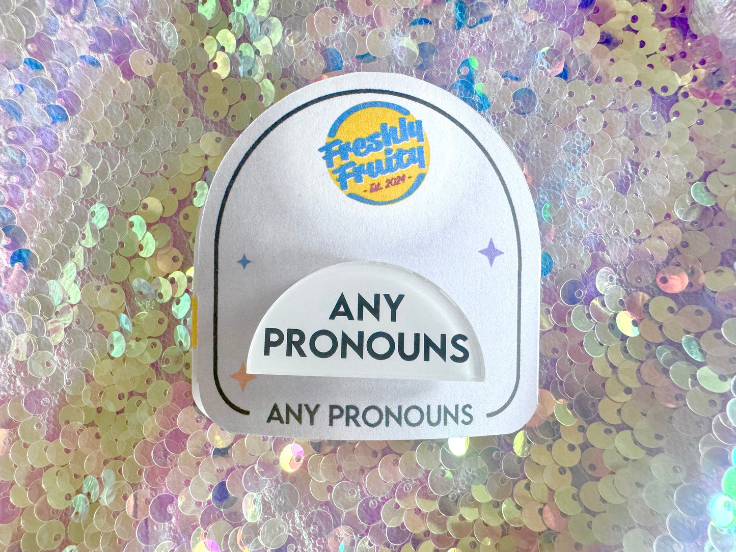 PrideNoun Pins - Pronouns