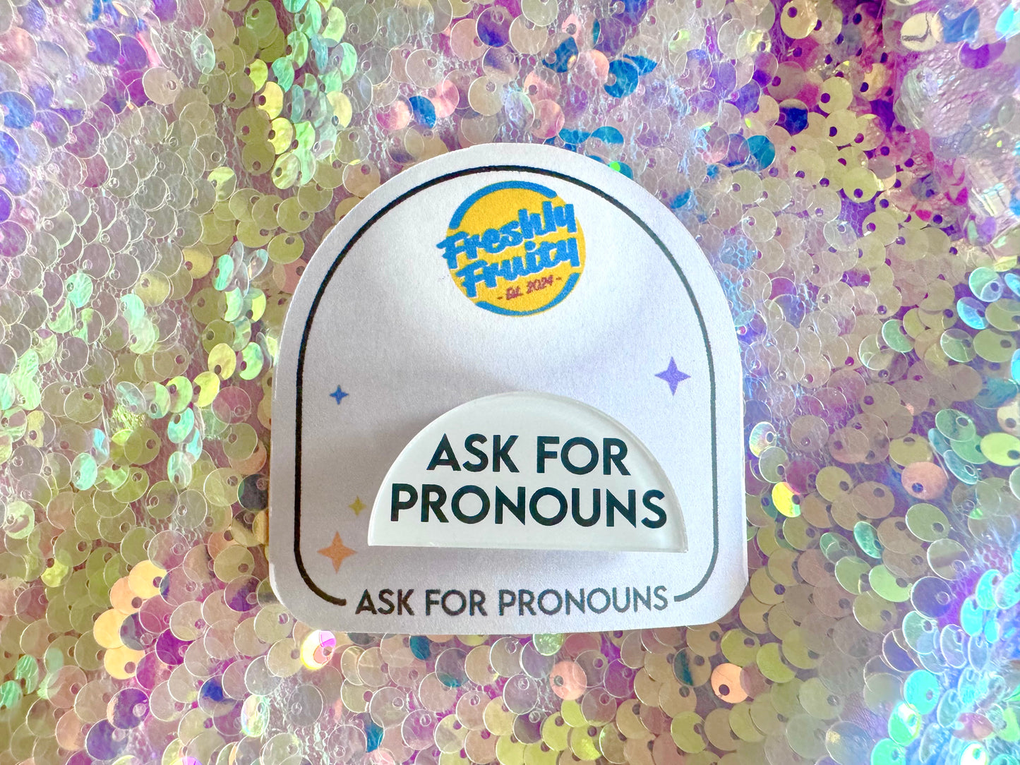 PrideNoun Pins - Pronouns