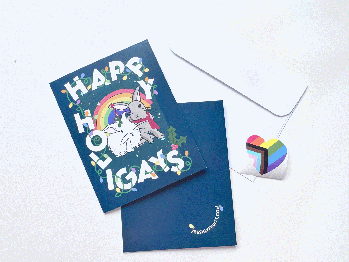 Happy Holigays Greeting Card