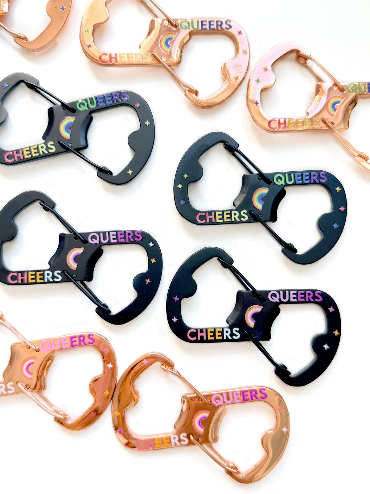 Cheers Queers Carabiner & Bottle Opener