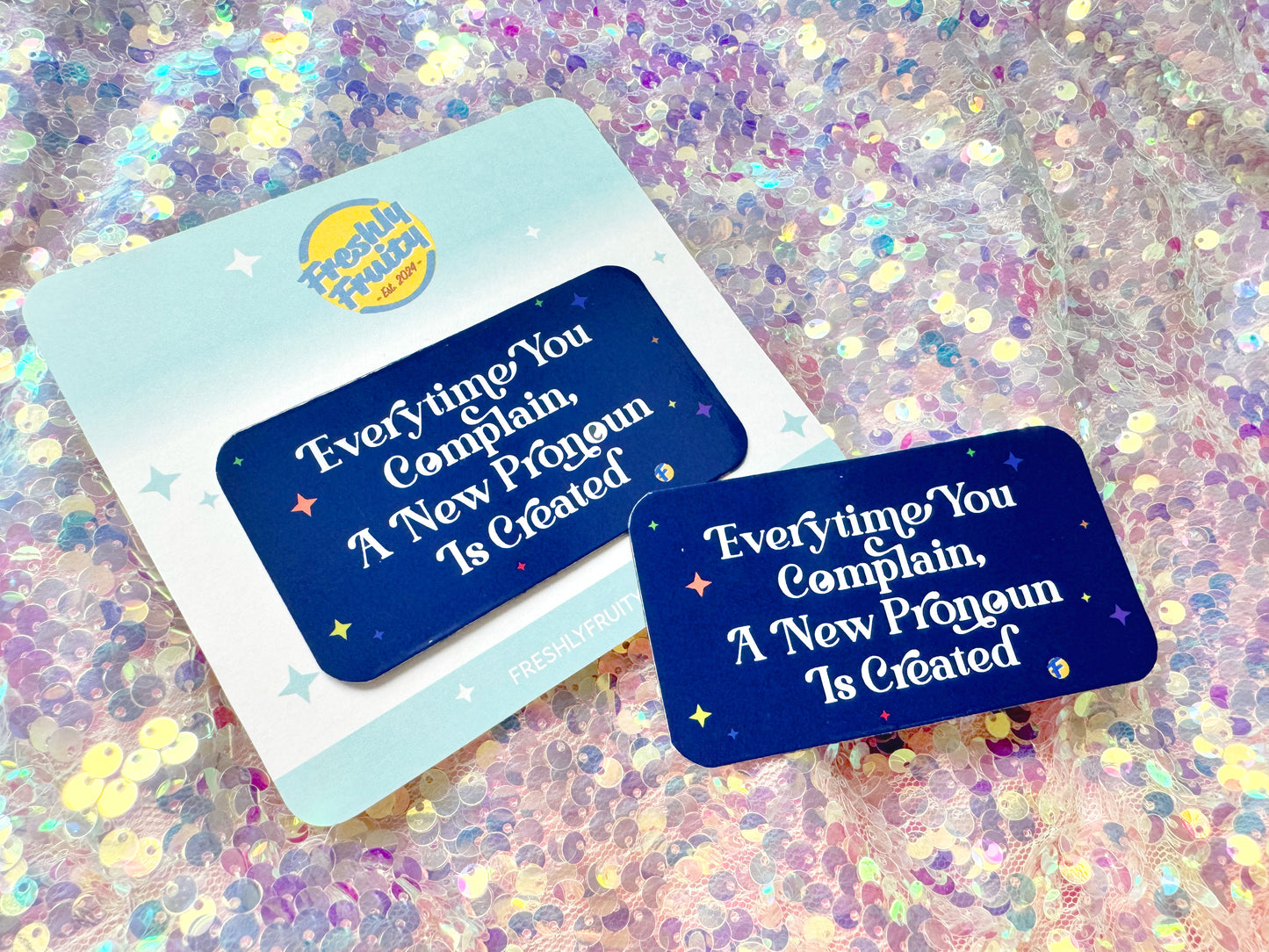 New Pronouns Magnet