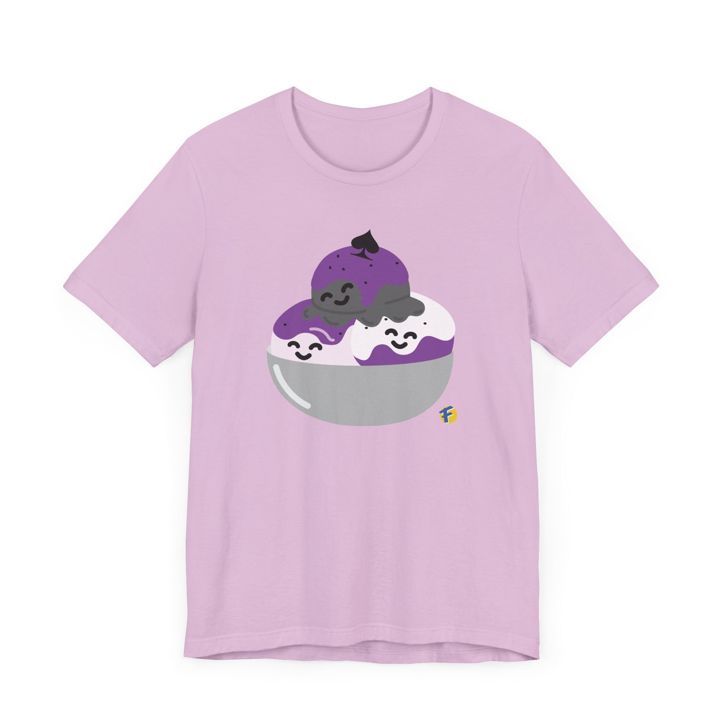Ace Cream Sundae Asexual Pride Unisex Tshirt