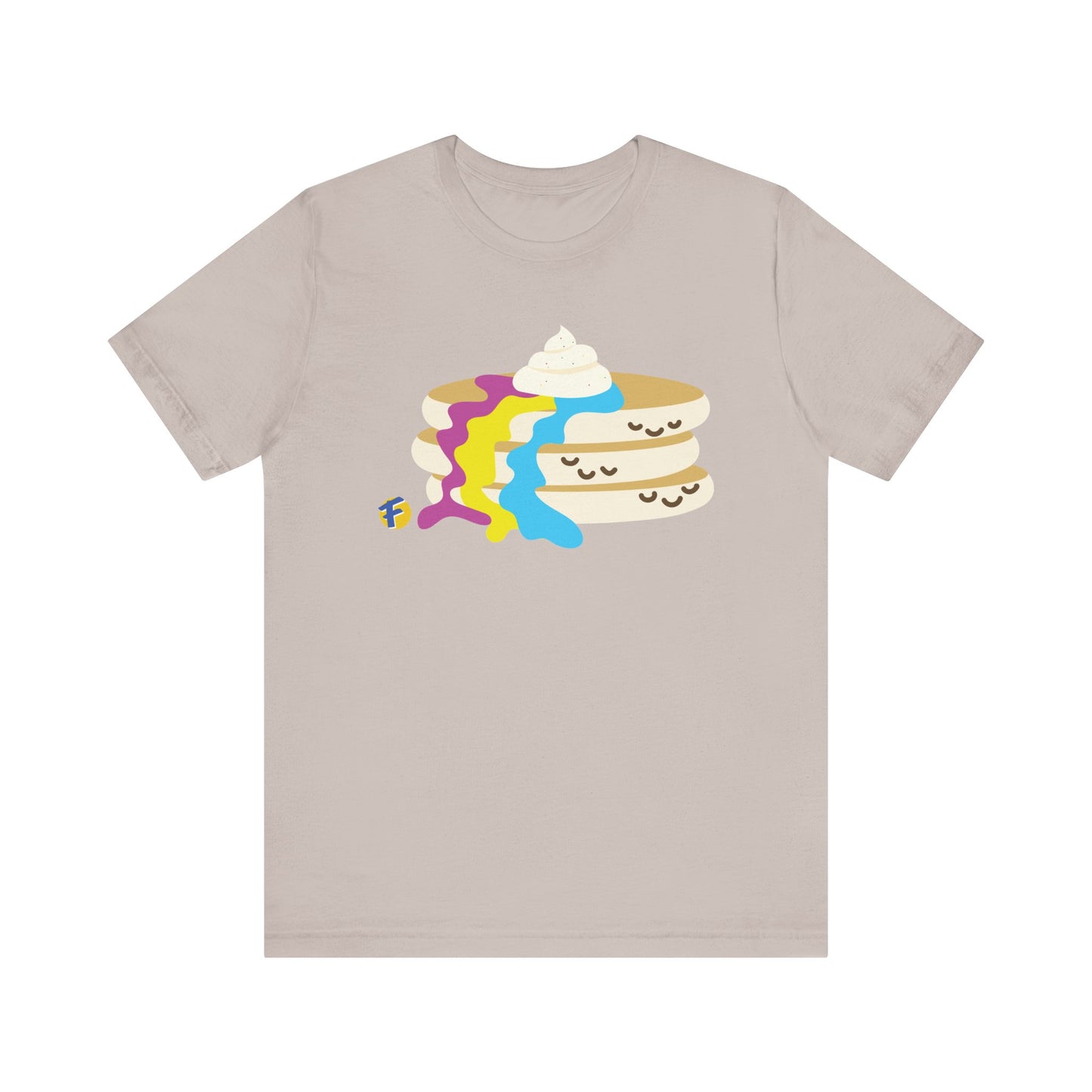 Pancakes Pansexual Pride Unisex Tshirt