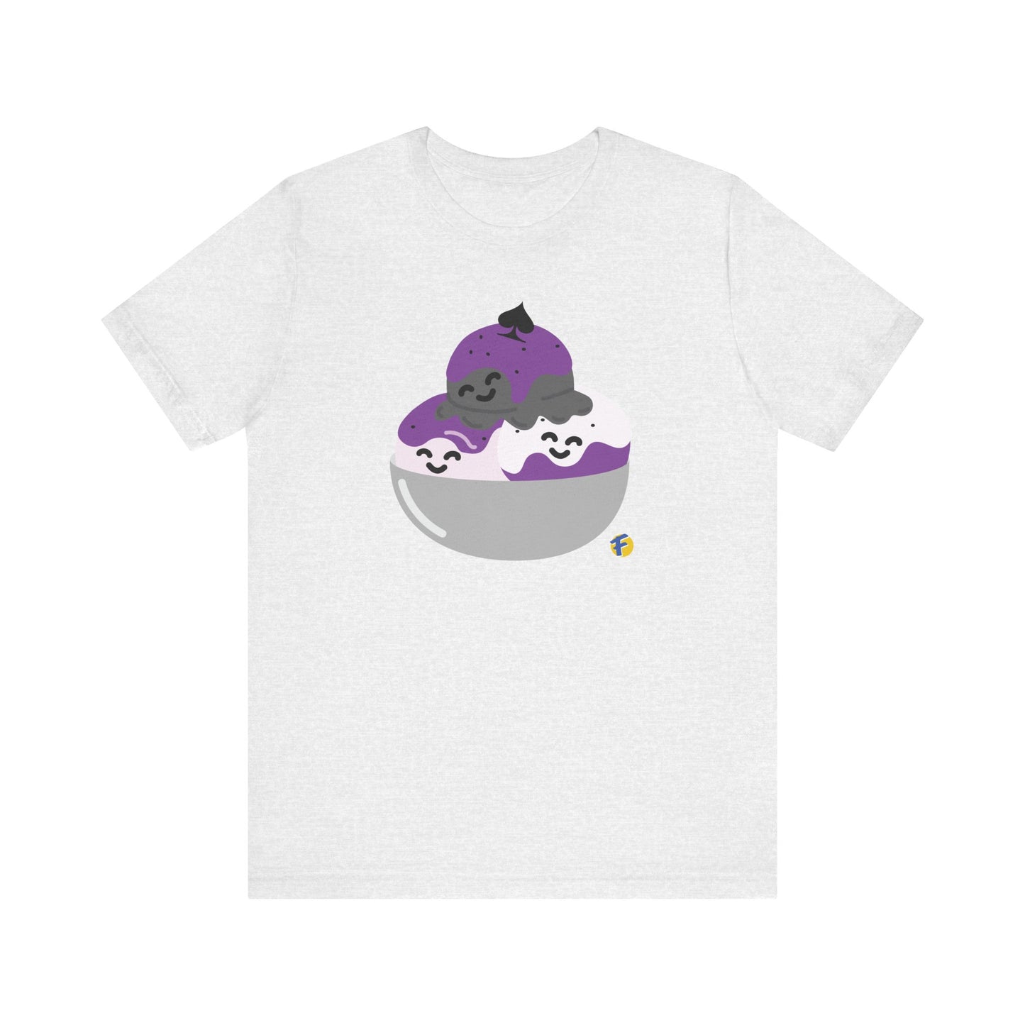 Ace Cream Sundae Asexual Pride Unisex Tshirt