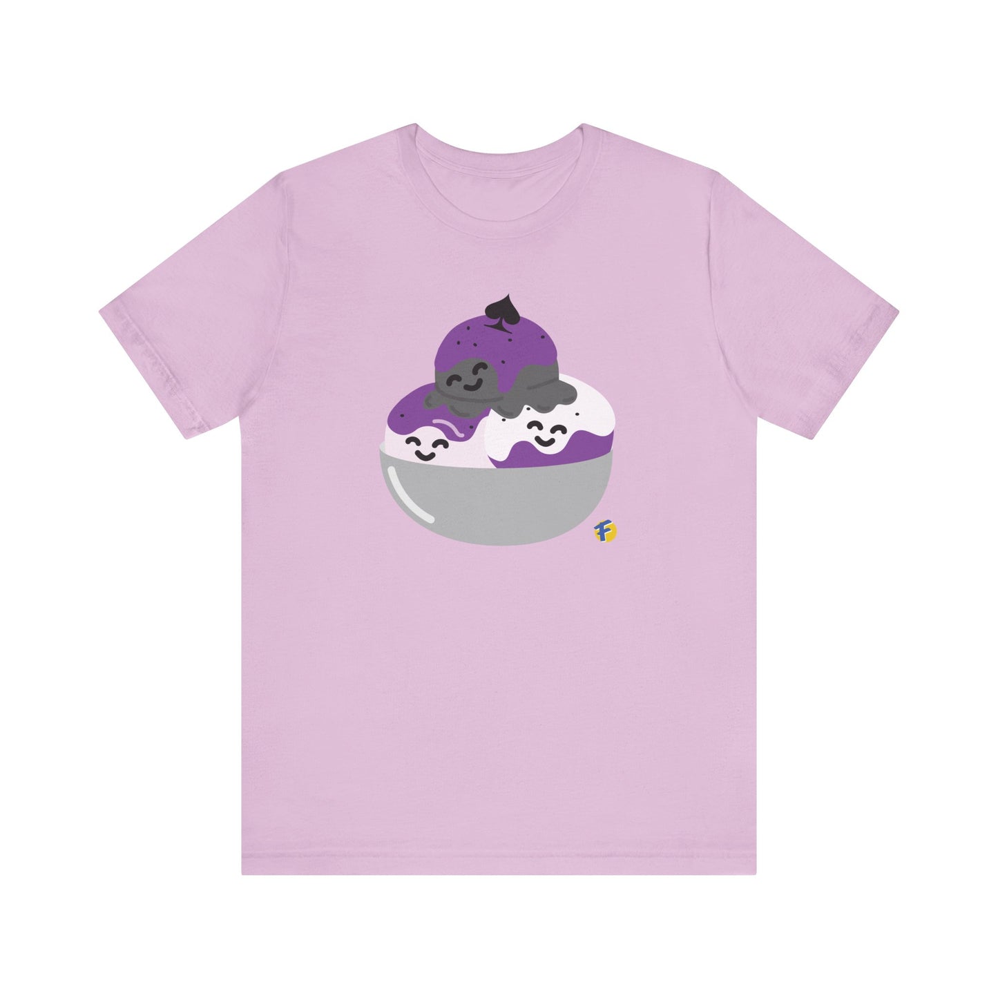 Ace Cream Sundae Asexual Pride Unisex Tshirt