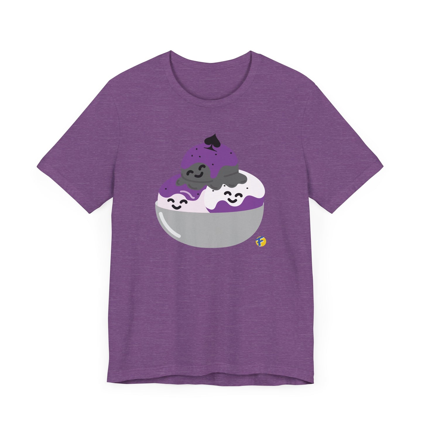 Ace Cream Sundae Asexual Pride Unisex Tshirt