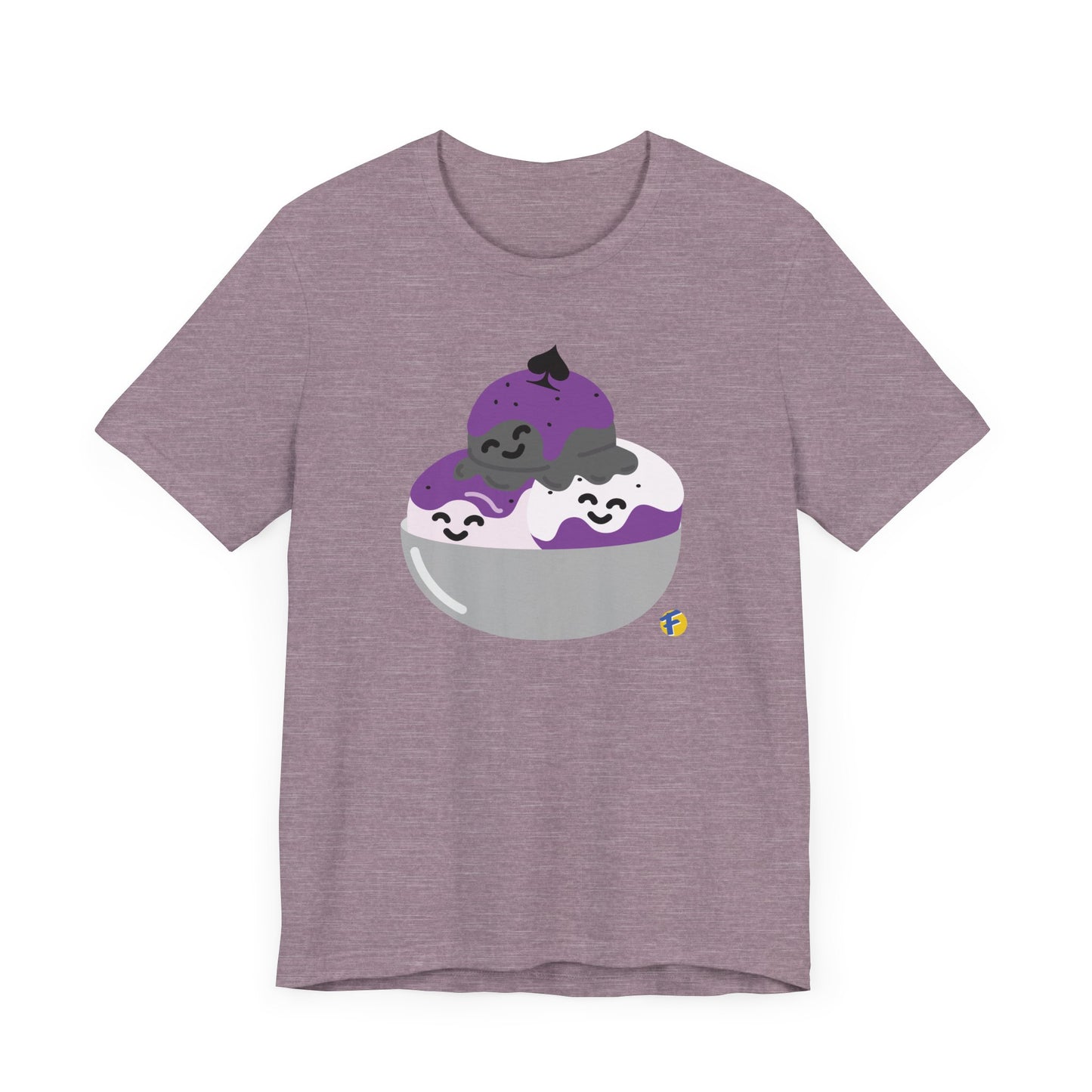 Ace Cream Sundae Asexual Pride Unisex Tshirt