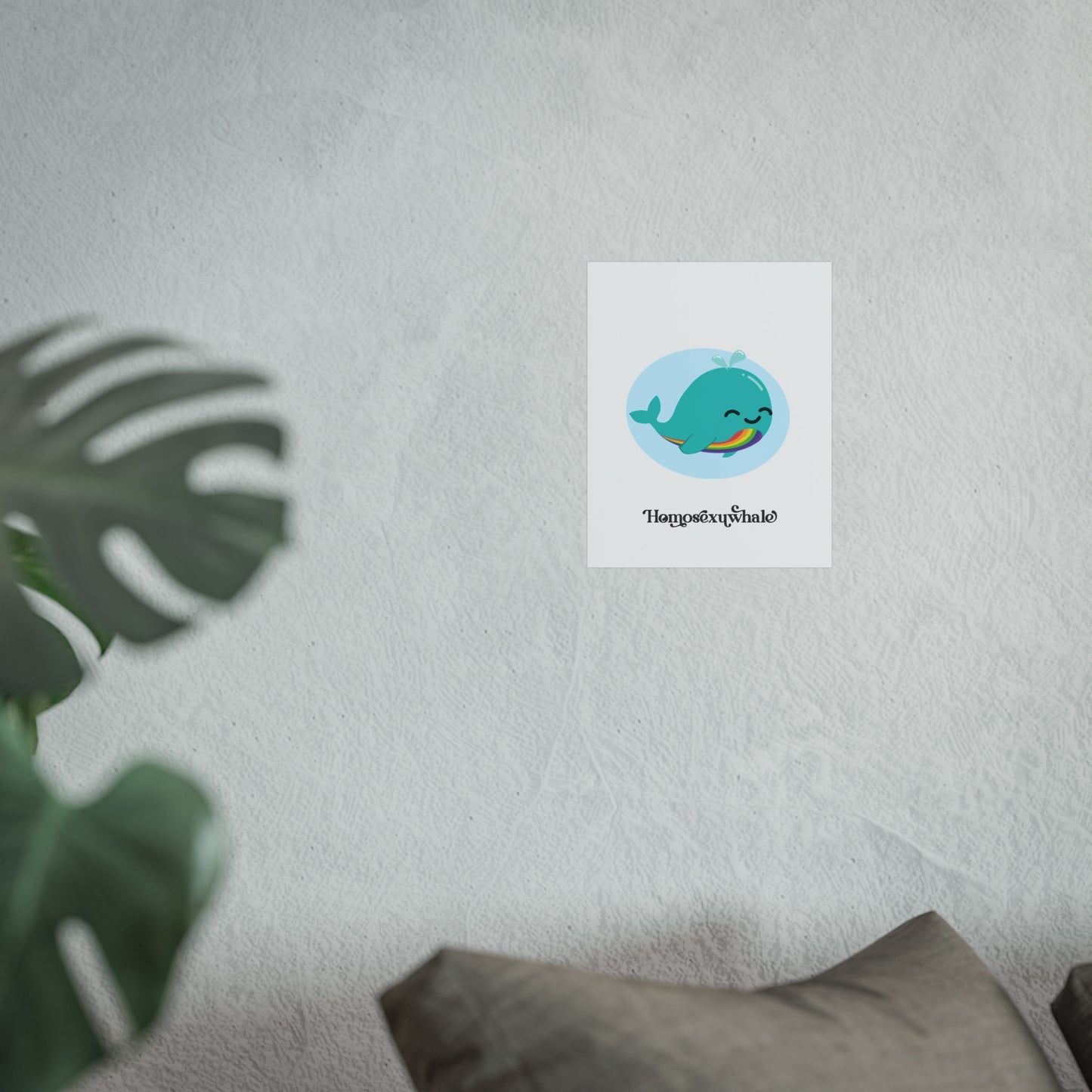 Homosexuwhale Pride Art Print