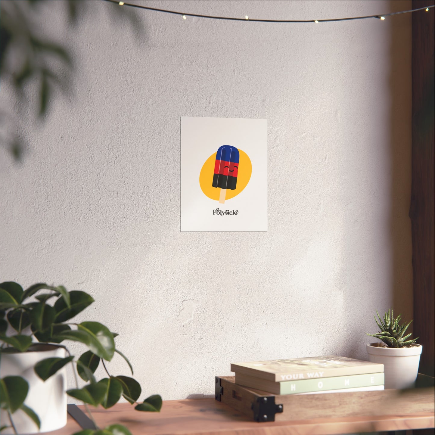 Polysicle Polyamorous Pride Art Print