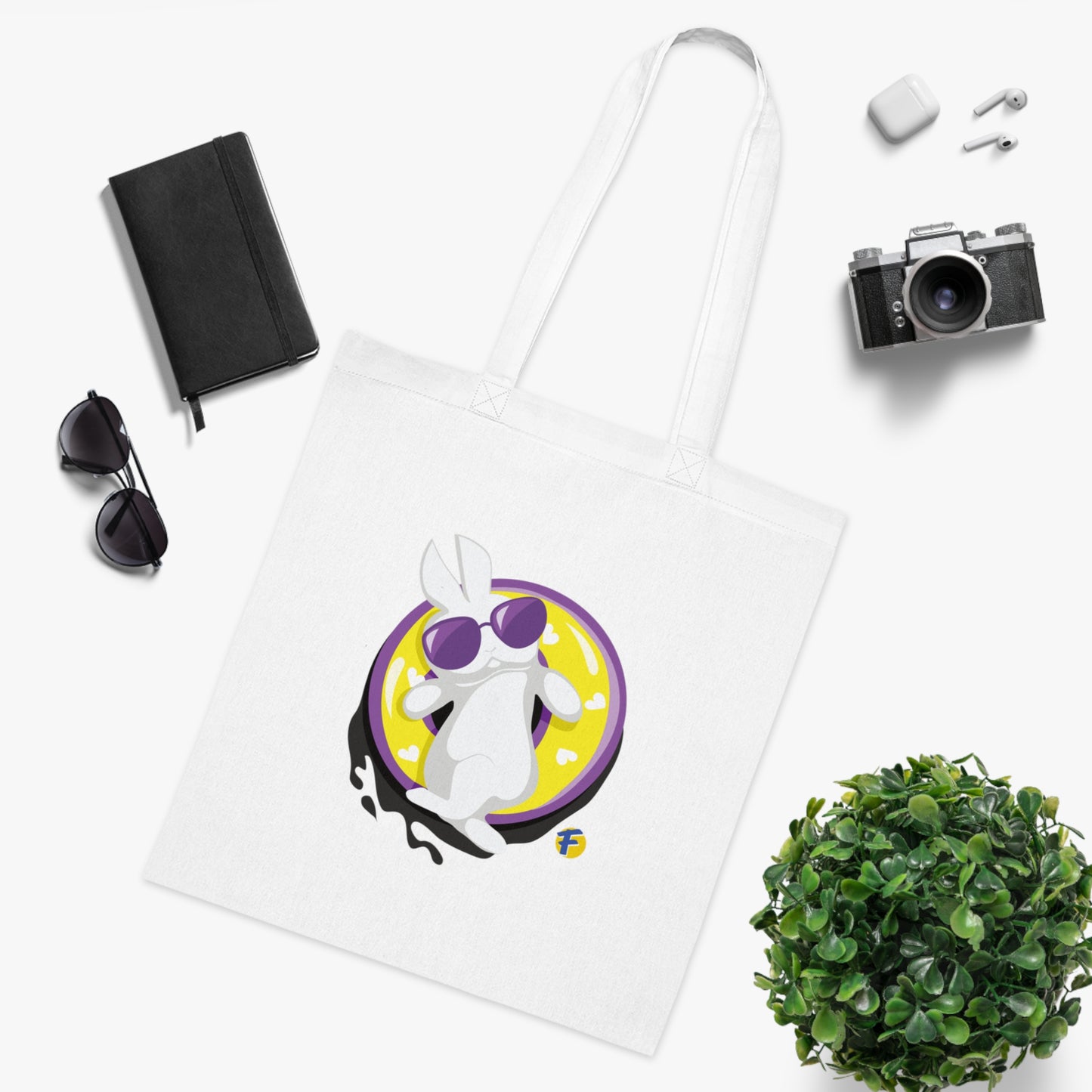 Non- Bunnary Non-Binary Pride Tote