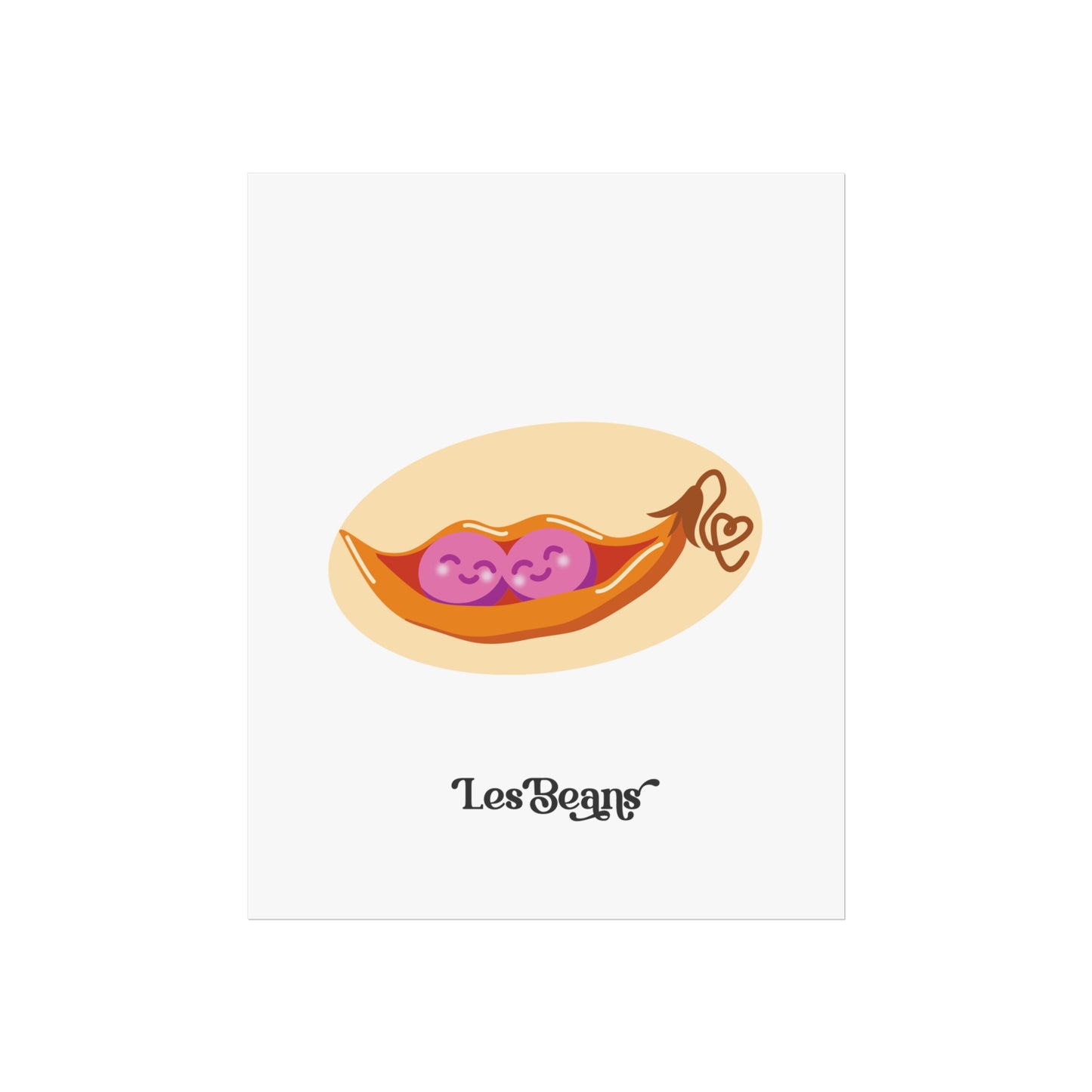 Lesbean Lesbian Pride Art Print