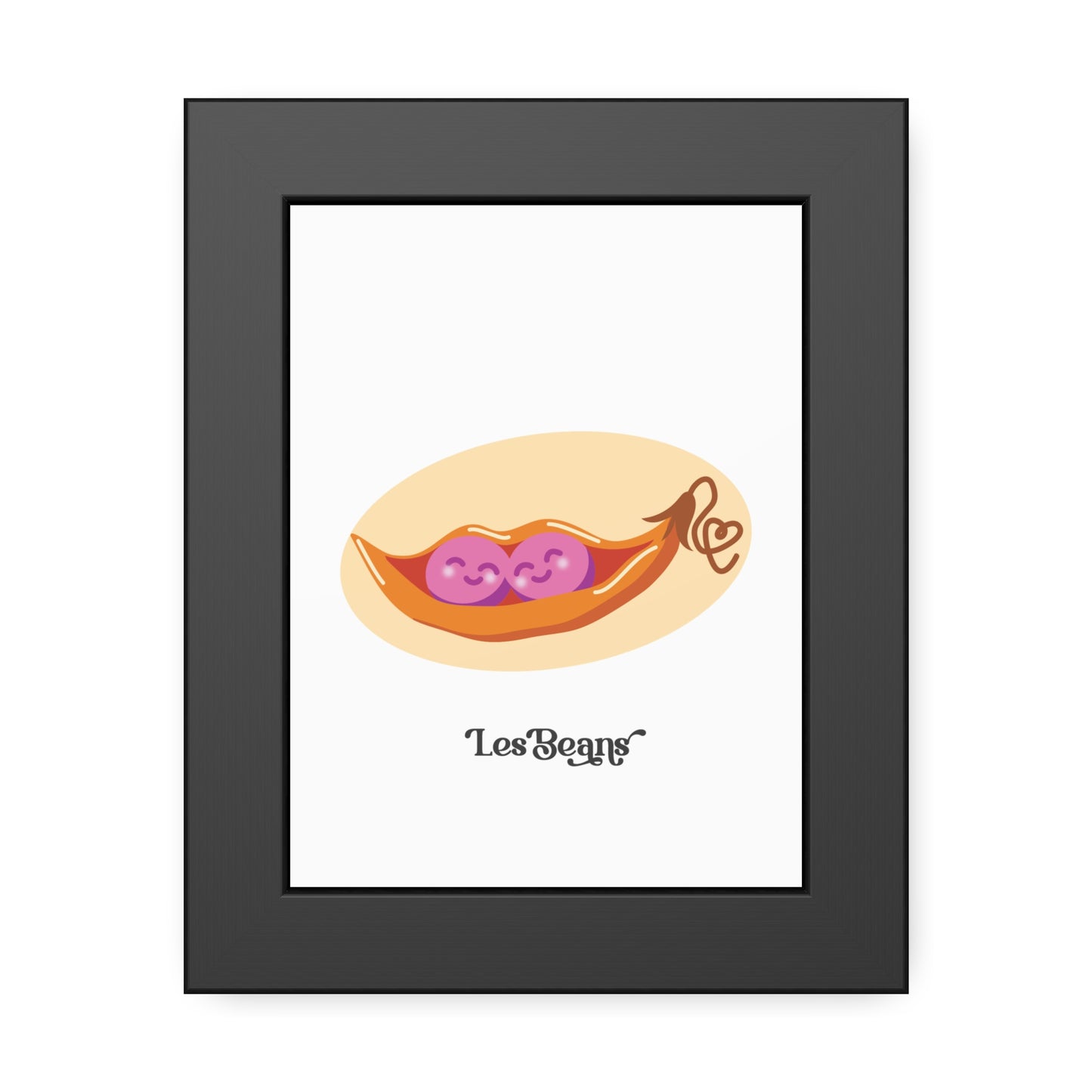 Lesbean Lesbian Pride Art Print
