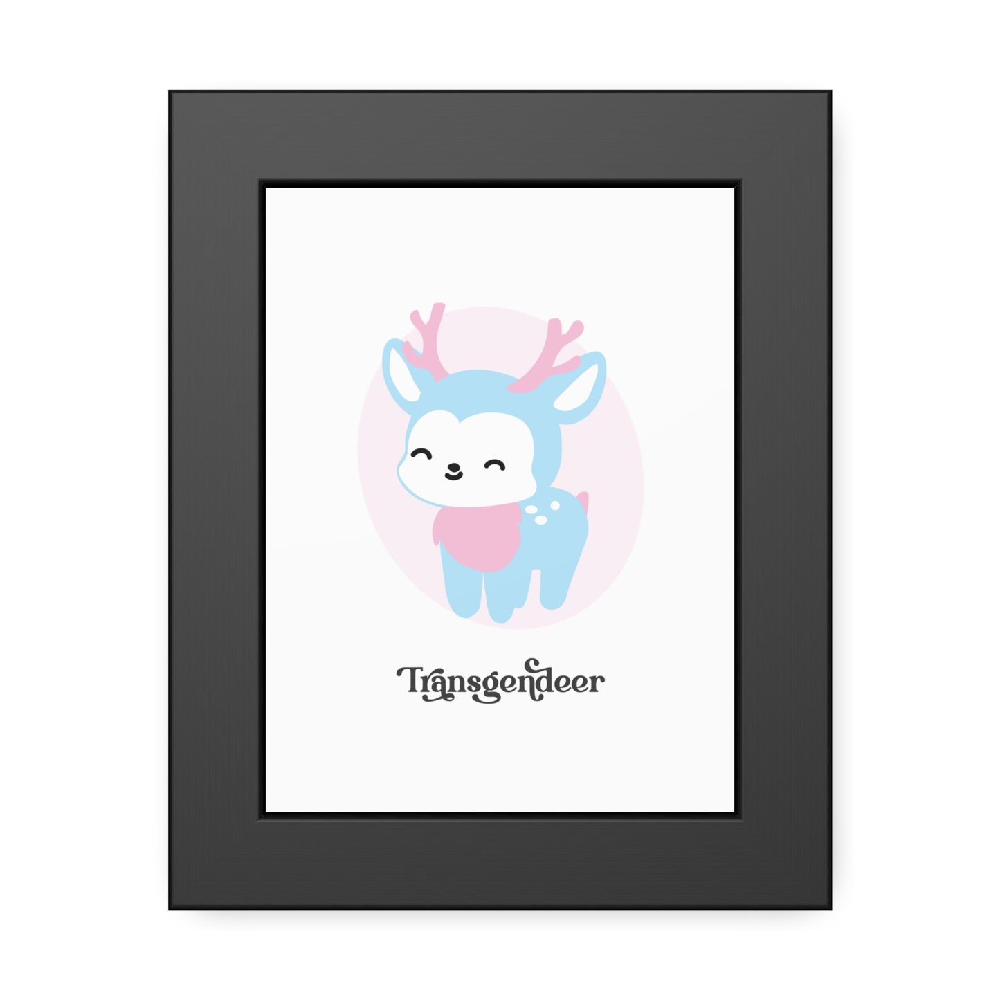 Transgendeer Transgender Pride Art Print