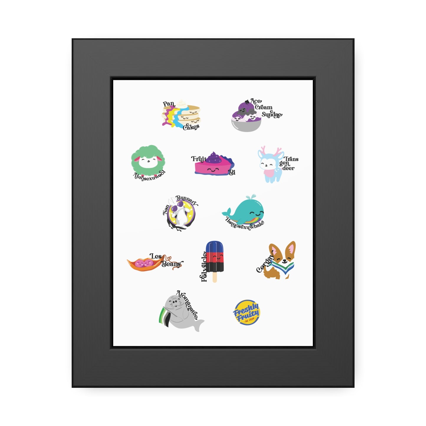 Rainbow Pride Art Print