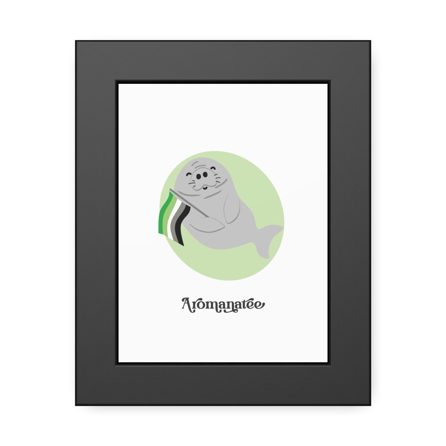 Aromanatee Aromantic Pride Art Print