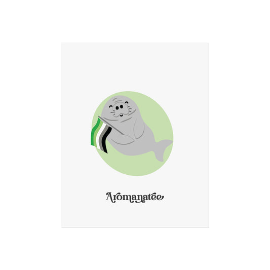 Aromanatee Aromantic Pride Art Print