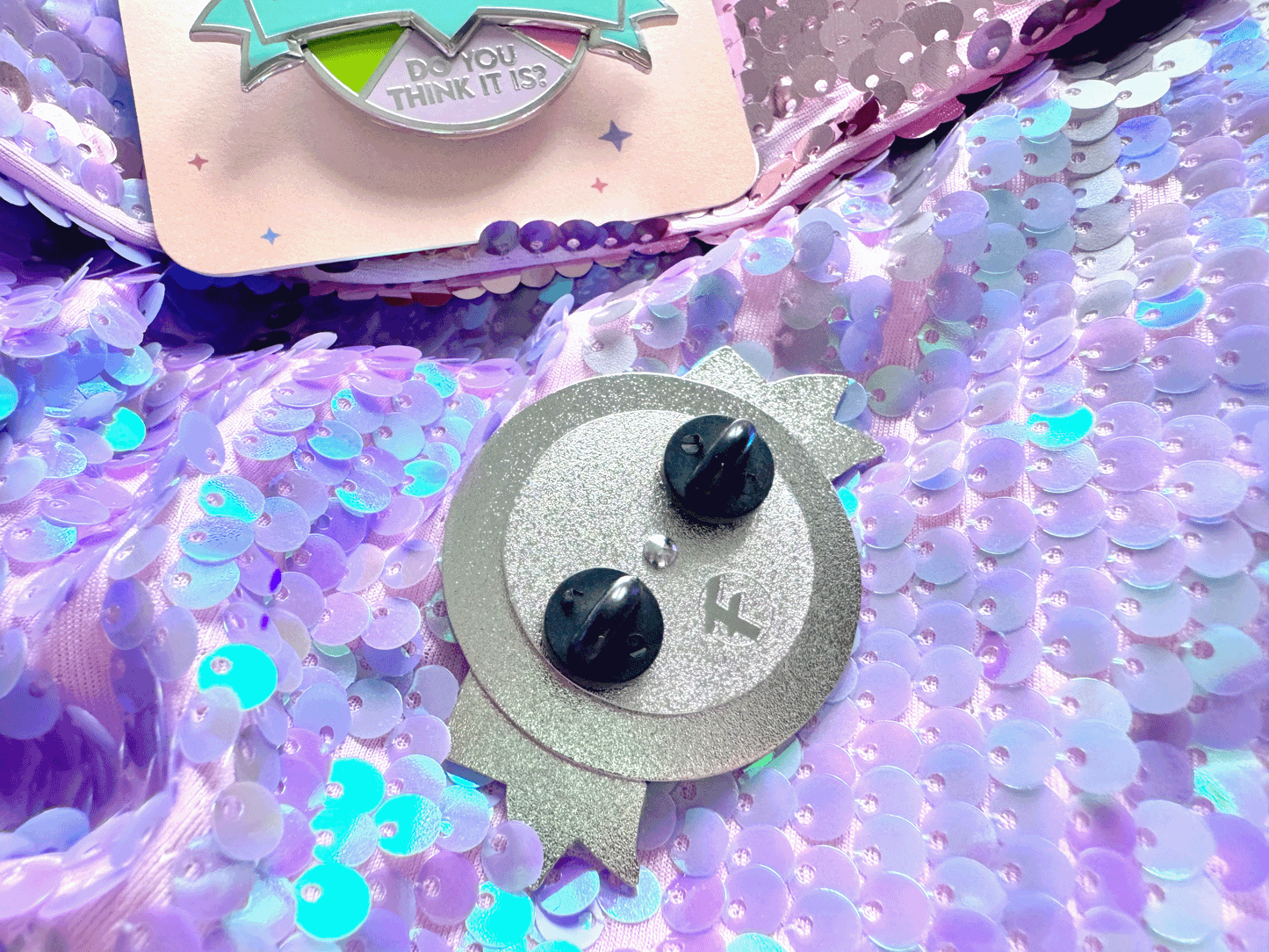 Is This A Date? Spinning Enamel Pin