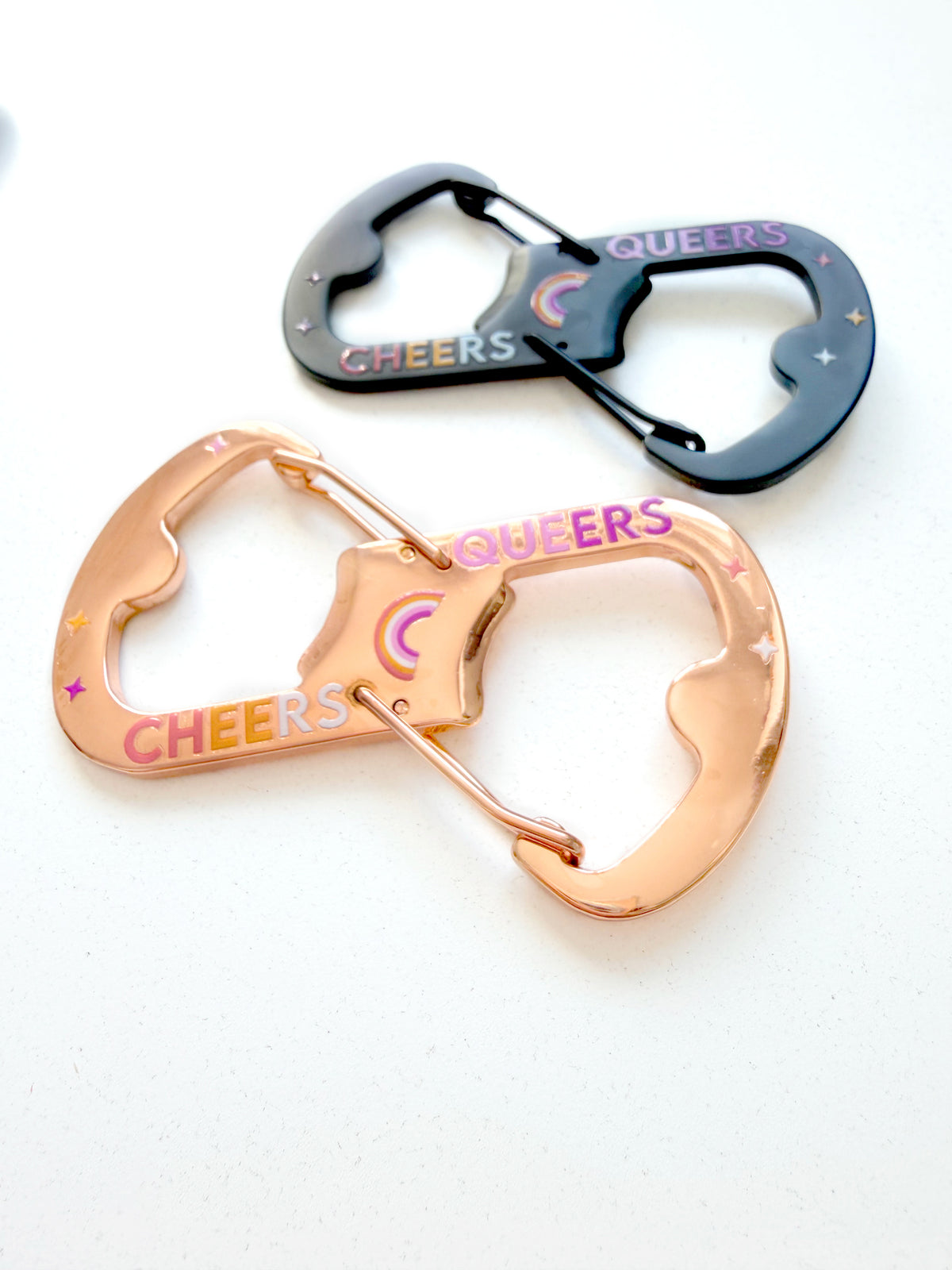 Cheers Queers Carabiner & Bottle Opener