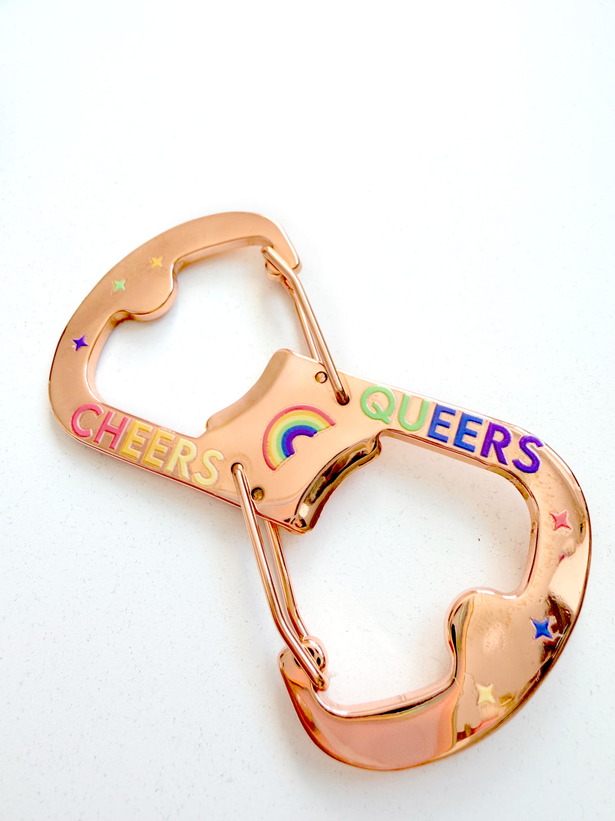 Cheers Queers Carabiner & Bottle Opener
